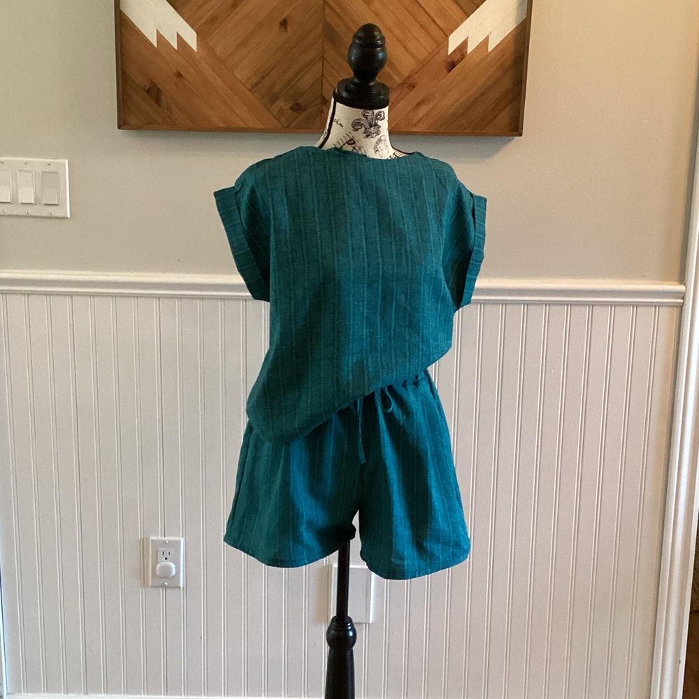 SHEIN Teal two piece